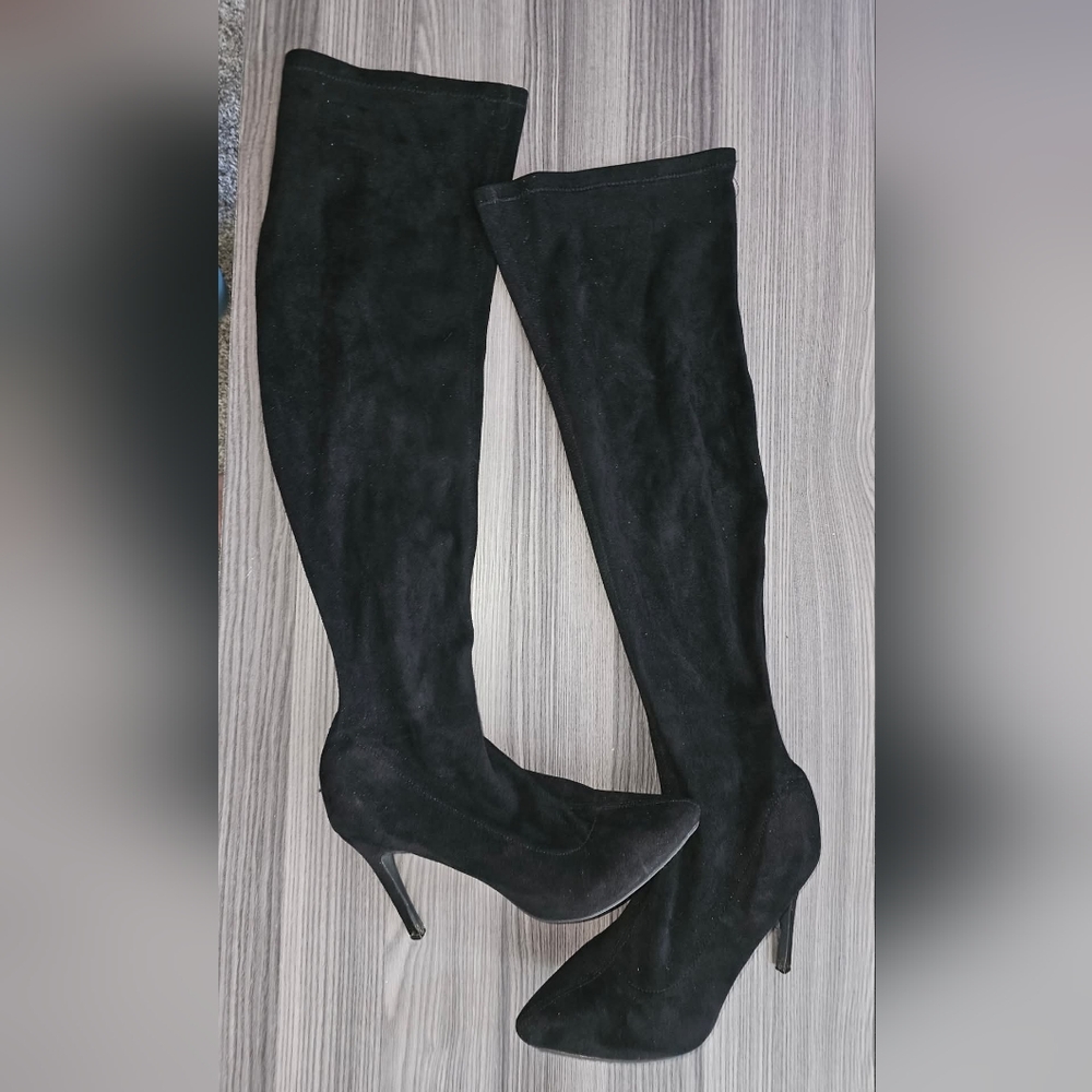 Women's 11 Black Heel Boots